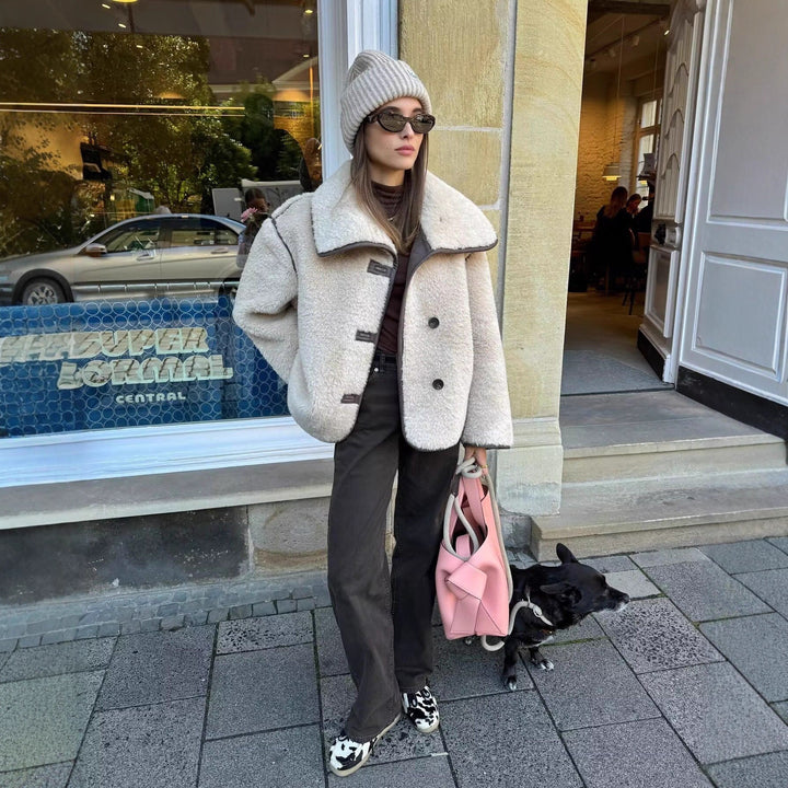Veste teddy confortable pour femmes Chic & Stil