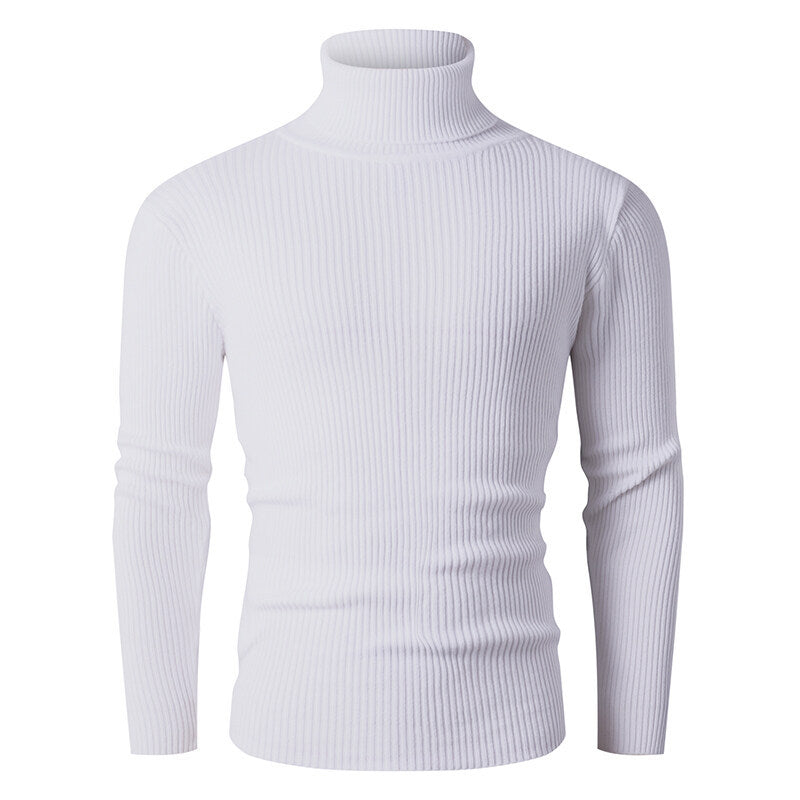 Men's ribbed turtleneck sweater Lune London