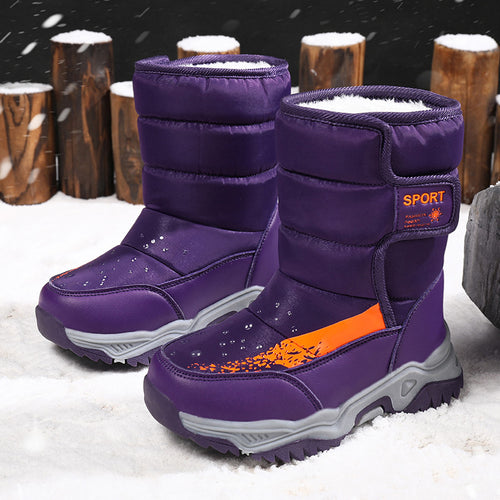 Women's waterproof winter boots with non-slip sole and insulating lining Amarae
