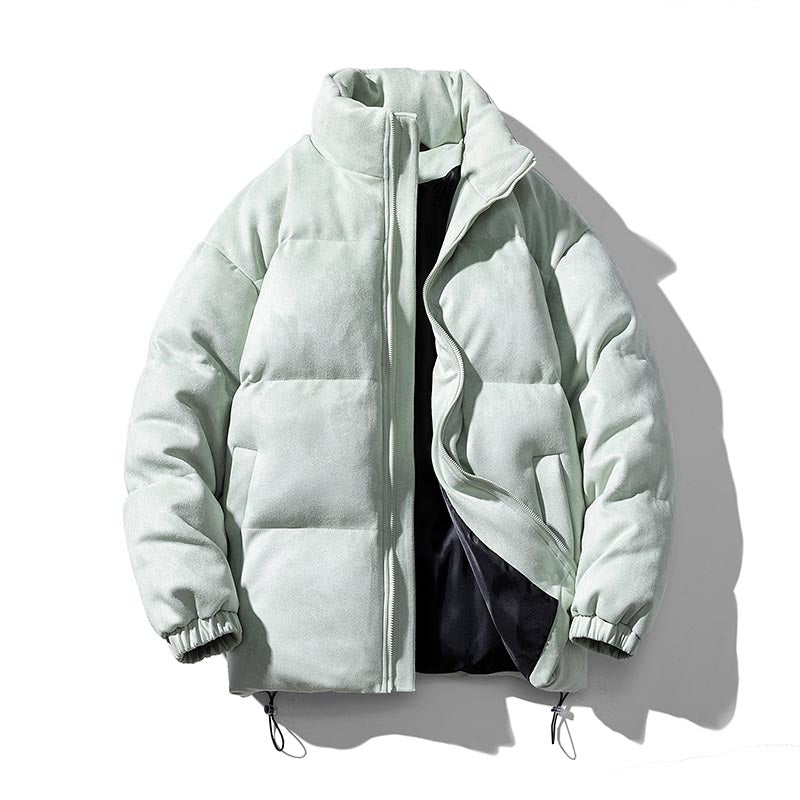 Ladies winter quilted jacket with high collar and versatile pockets Amarae