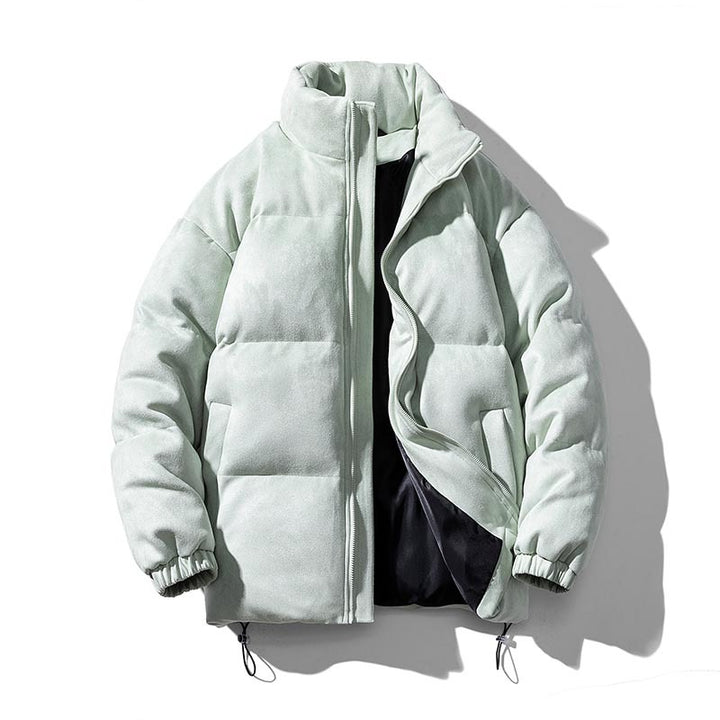 Ladies winter quilted jacket with high collar and versatile pockets Amarae