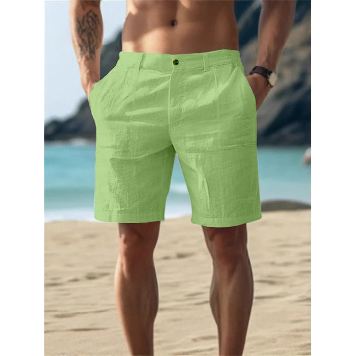 Men's swim shorts with quick-drying material and practical side pockets Lune London