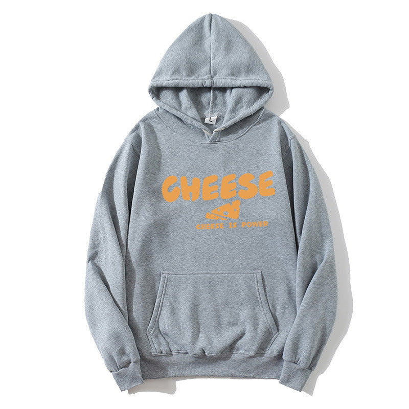 Women's hoodie with humorous cheese design Chic & Stil