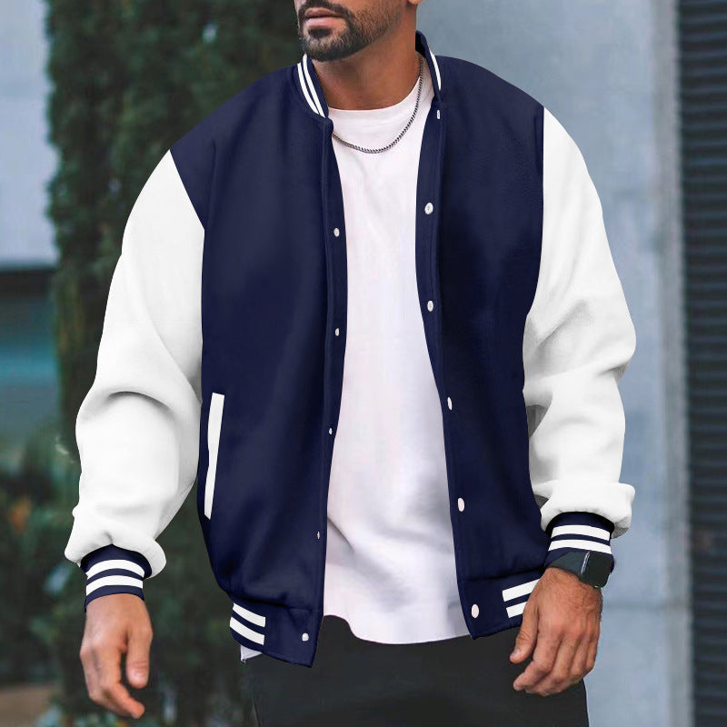 Men's Sporty College Jacket Amarae