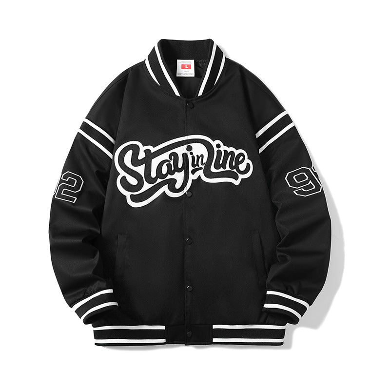 Amarae men's sporty college jacket