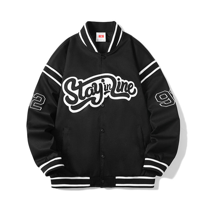 Amarae men's sporty college jacket