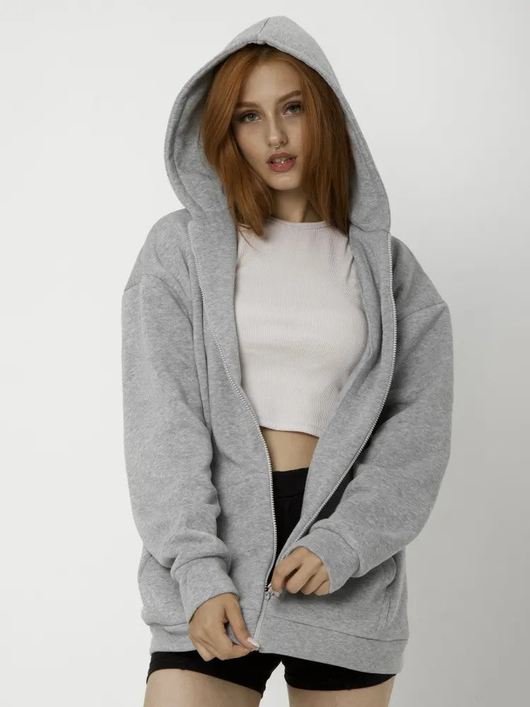Oversized hoodie for women with soft lining Amarae