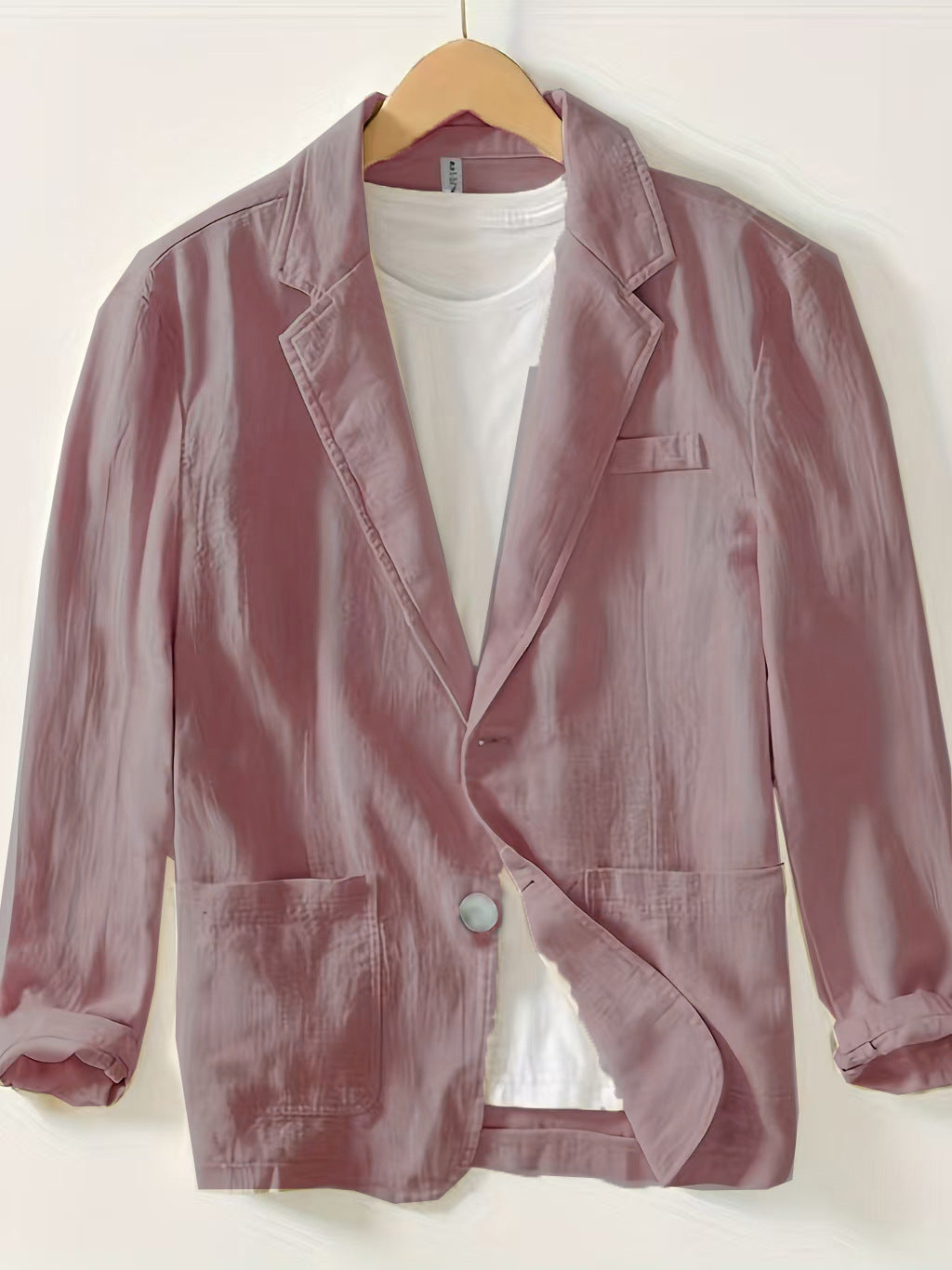 Ladies elegant and lightweight blazer with button closure Lune London