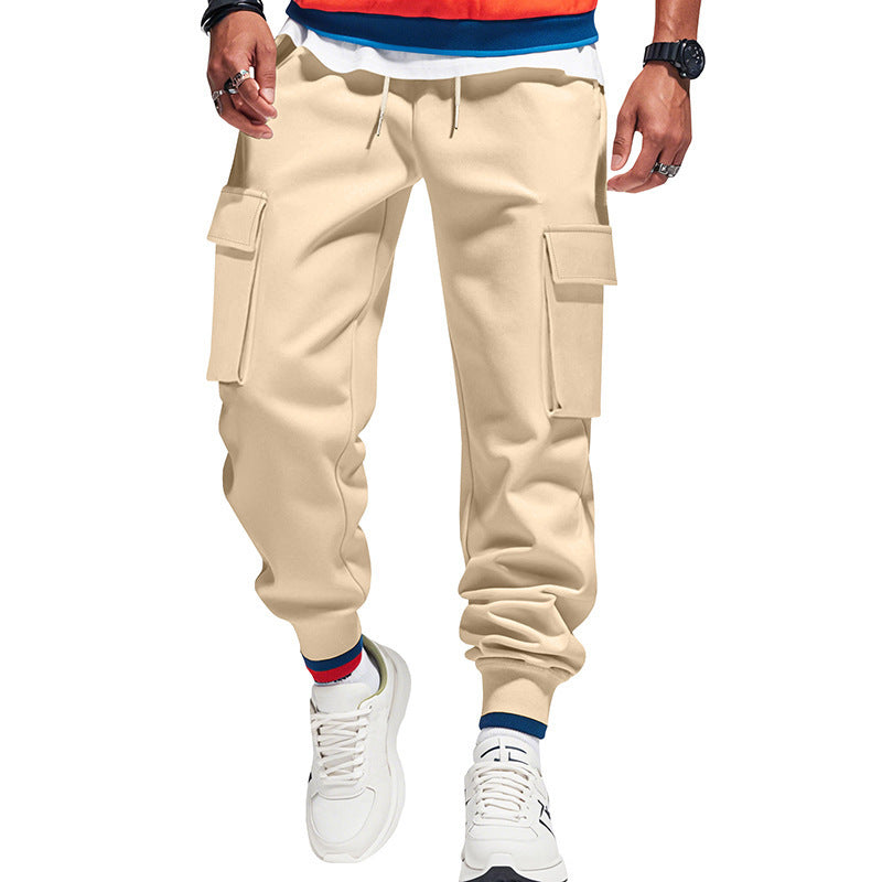 Men's cargo jogging pants with practical side pockets Lune London