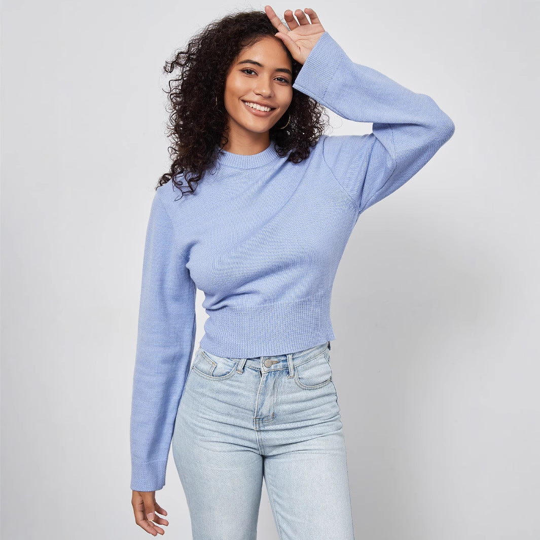 Casual women's sweater with flared sleeves Lune London