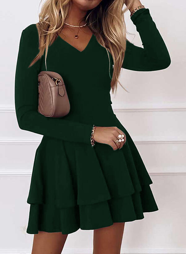 Wrap dress for women with ruffle details and an elegant cut Lune London