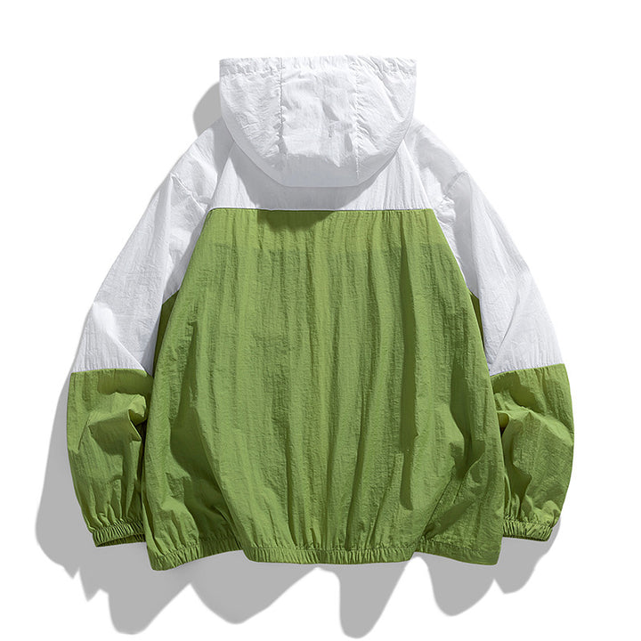 Lightweight windbreaker hoodie for women Lune London