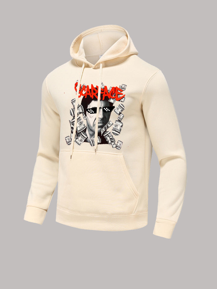 Hooded sweatshirt for ladies with creative graphic print Amarae
