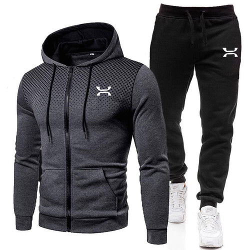 Men's Tracksuit with Breathable Hoodie and Comfortable Jogging Pants Amarae