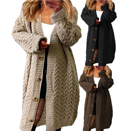 Ladies Large Chic Knit Cardigan and Style
