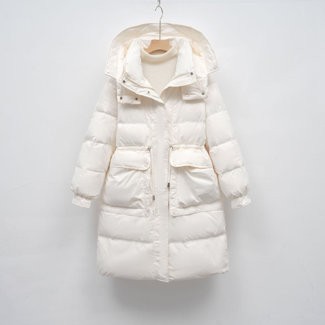 Insulated winter jacket for women with adjustable waist Lune London