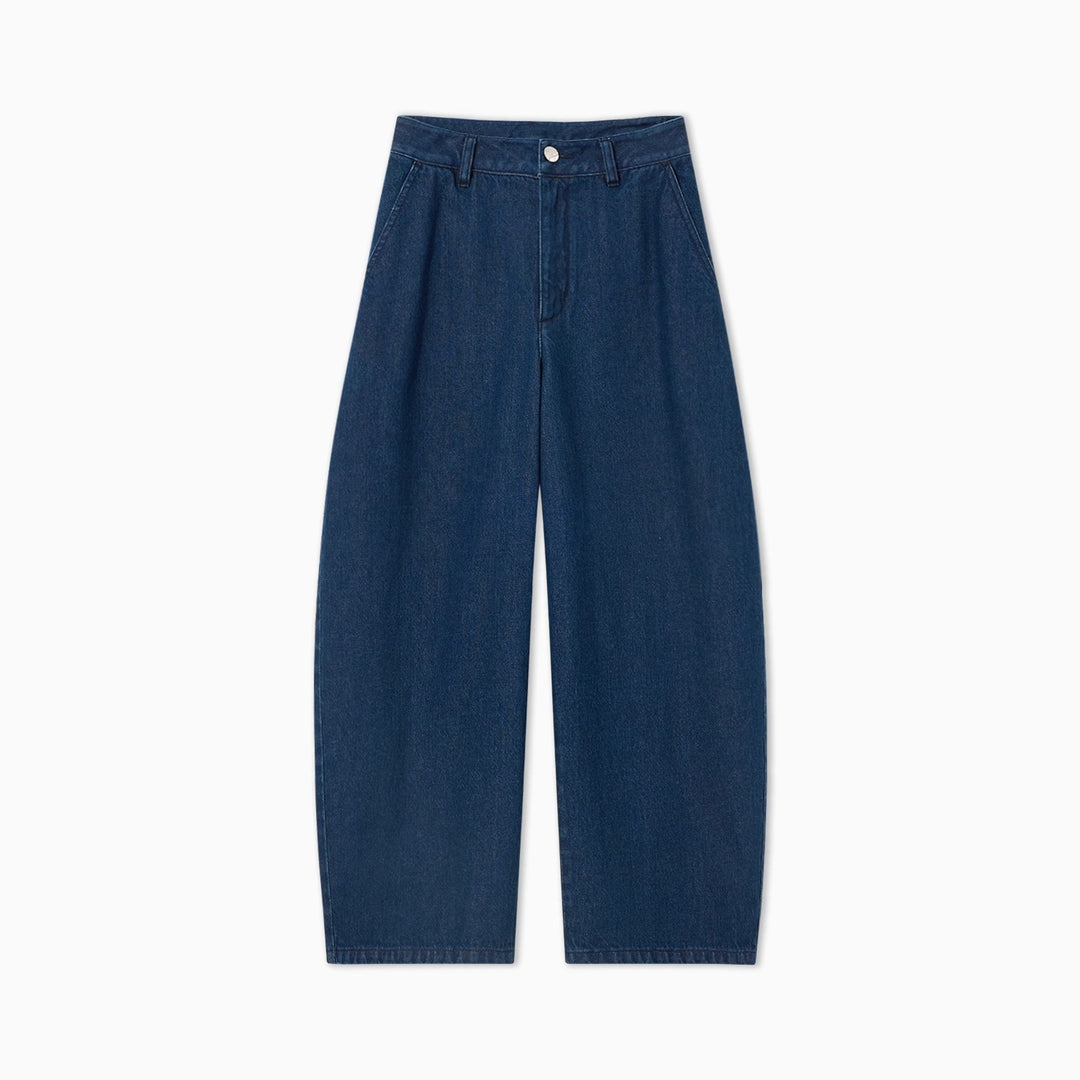 Jeans larges pour femmes à taille haute Chic & Stil