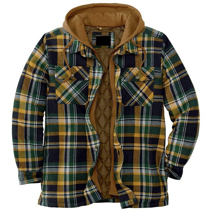 Lune London | Classic Transition Jacket with Check Pattern