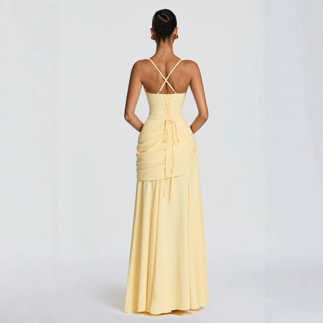 Women's Sheath Dress with Sophisticated Draping Amarae