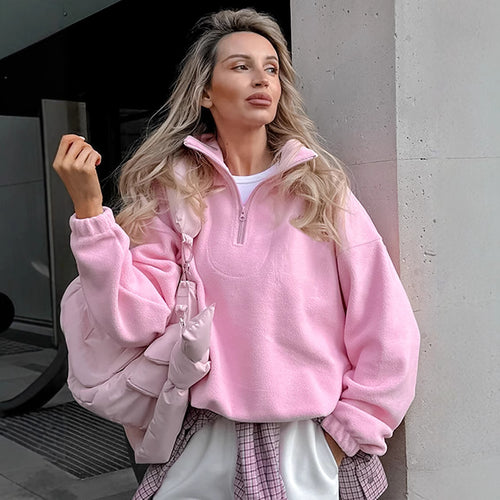 Ladies Fleece Pullover Amarae