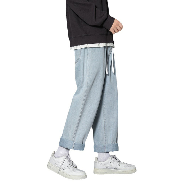 Ladies Loose Denim Pants Lune London