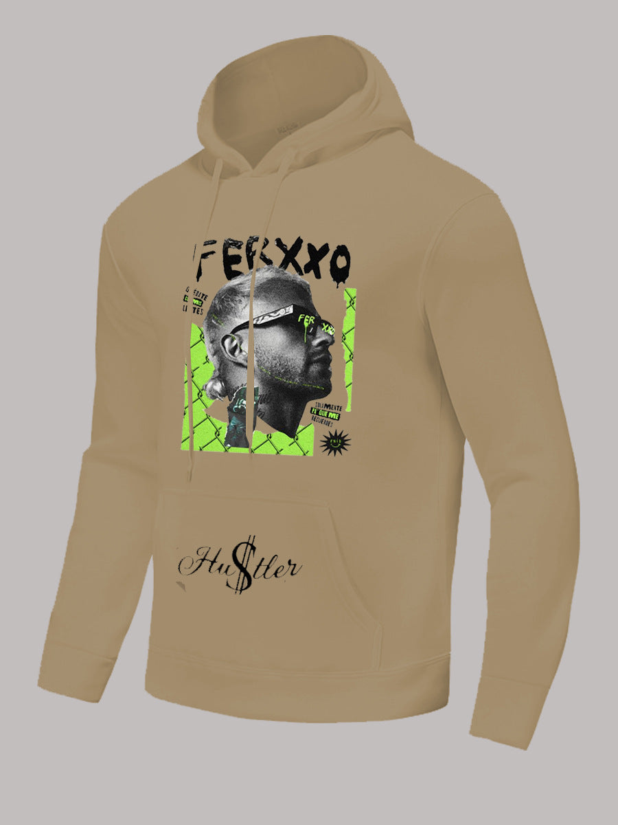 Women's hoodie with graphic print Streetart Lune London