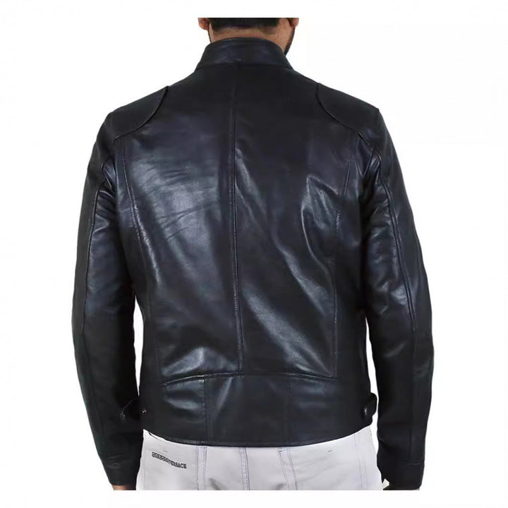 Premium leather biker jacket for men Lune London