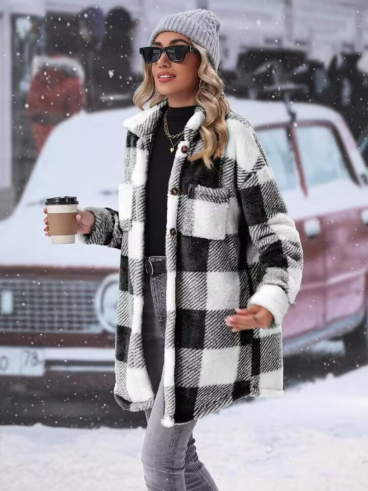 Ladies Flannel-Winter Jacket Lune London