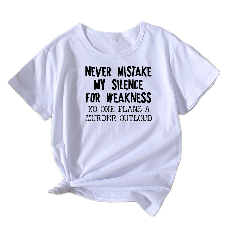 Ladies Short Graphic T-Shirt Lune London