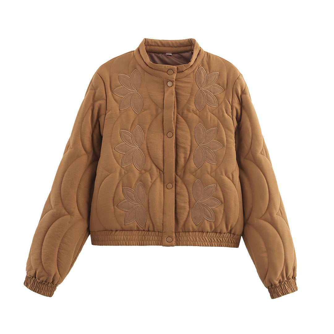 Quilted leisure jacket for women with floral design Amarae