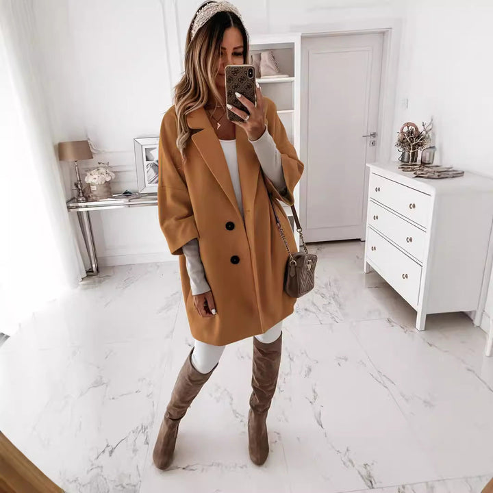 Women's Oversized Wool Coat Lune London