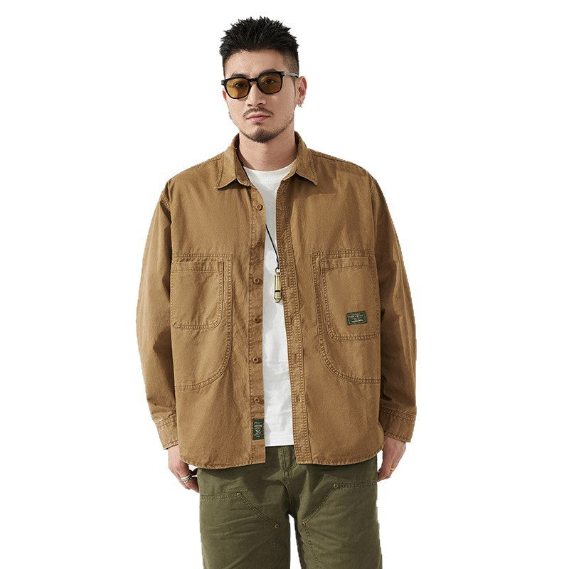 Utility shirt for men with practical pockets Lune London
