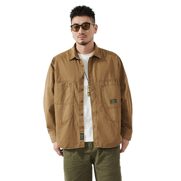 Utility shirt for men with practical pockets Lune London