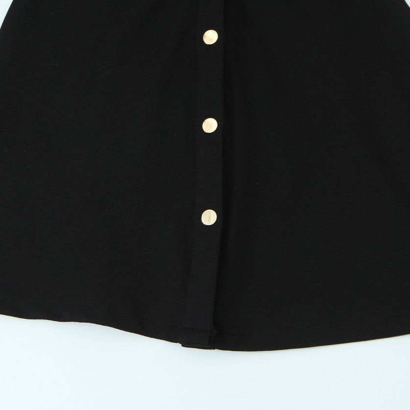 Ladies shirt dress with waist gathering and chest pockets Amarae