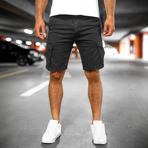 Multifunctional cargo shorts for men with practical side pockets Amarae