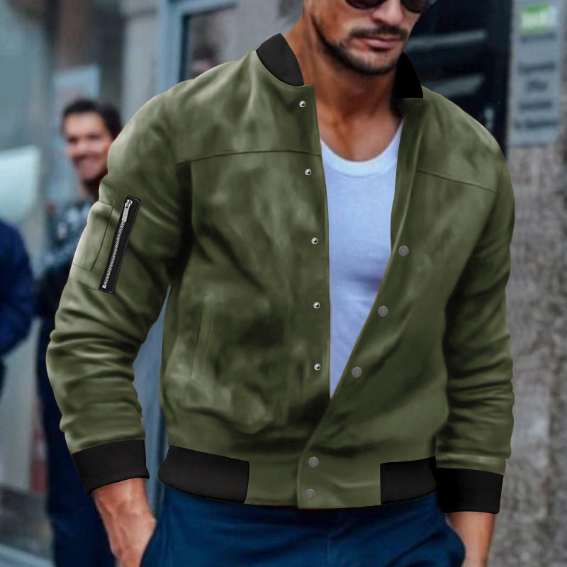 Men's bomber jacket with practical zip pockets Lune London