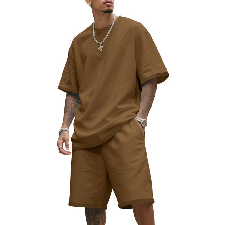 Men's Casual Training T-Shirt and Shorts Set Lune London