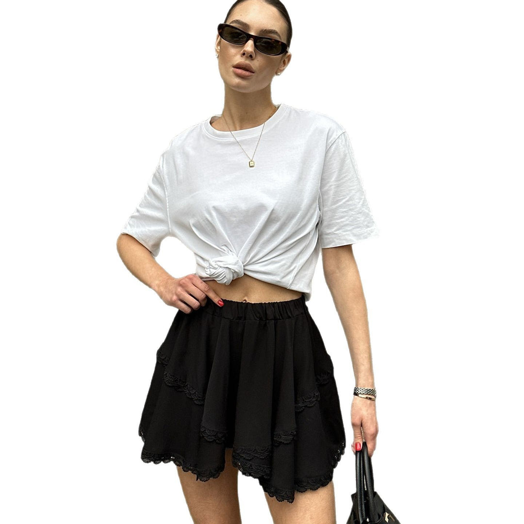Amarae cropped leather jacket for women