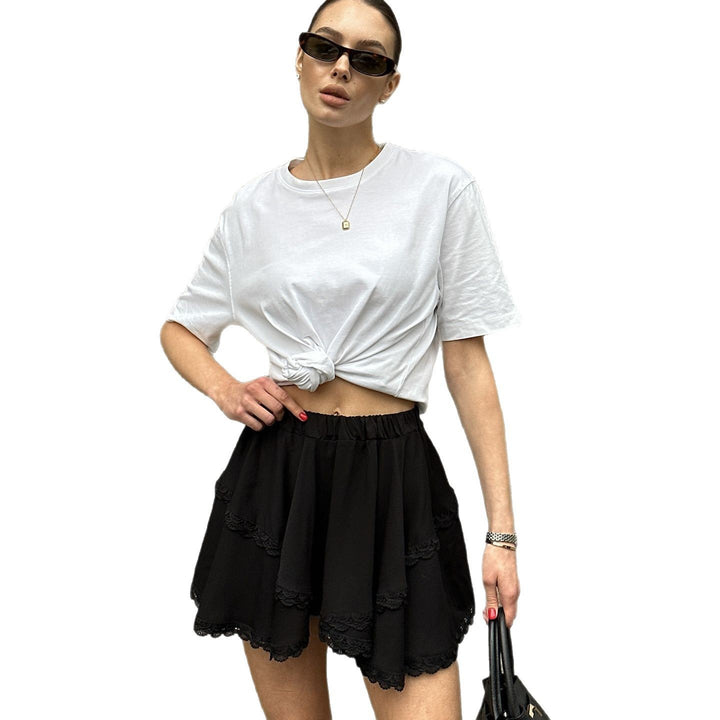 Amarae cropped leather jacket for women