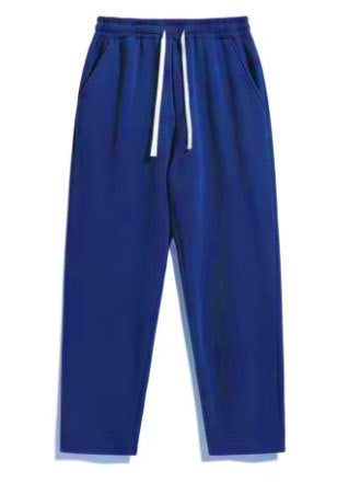 Women's casual sports pants with elastic waistband and side pockets Chic & Stil