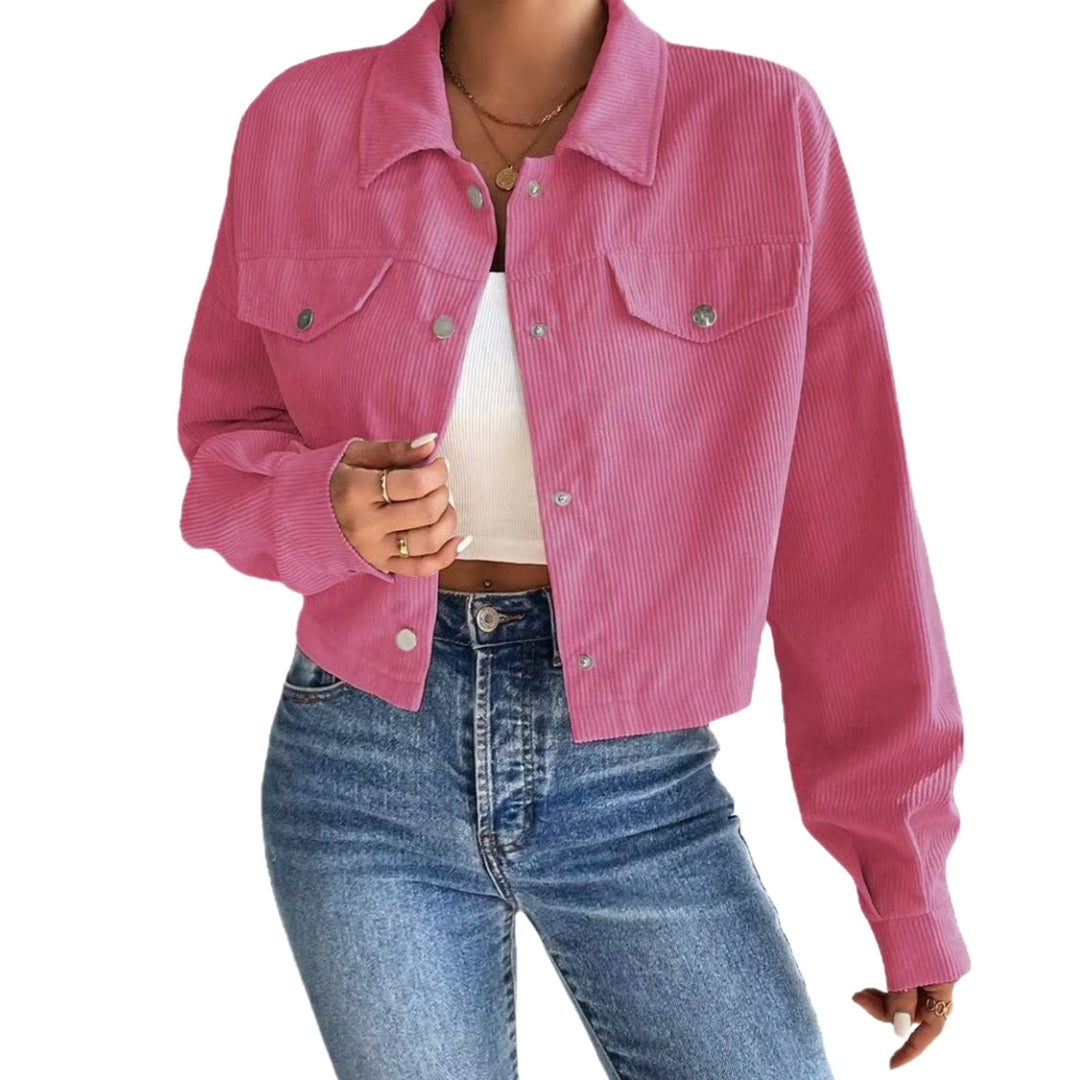 Casual velvet jacket for women Lune London