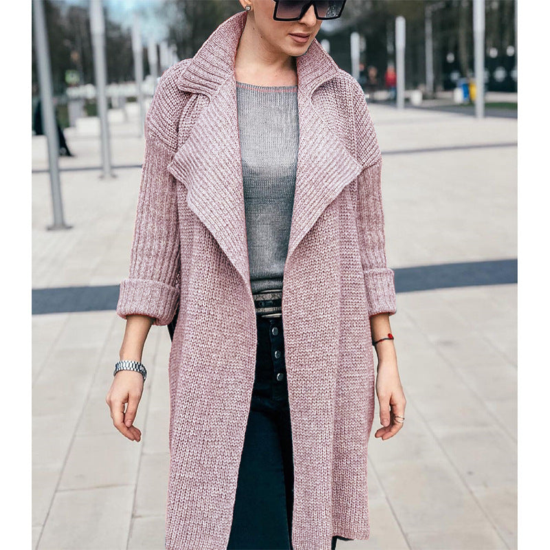 Lune London oversized knit coat for women