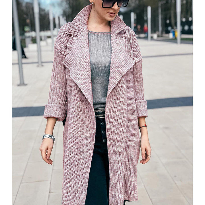 Lune London oversized knit coat for women