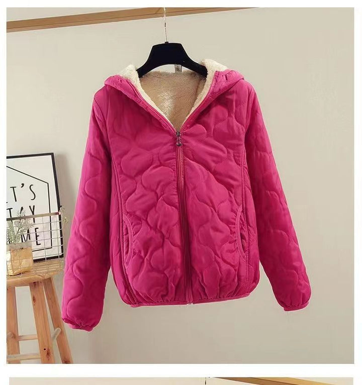 Ladies quilted transitional jacket with soft lining Lune London