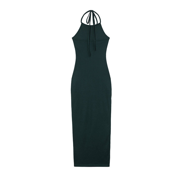 Elegant maxi dress for women with side slit Lune London