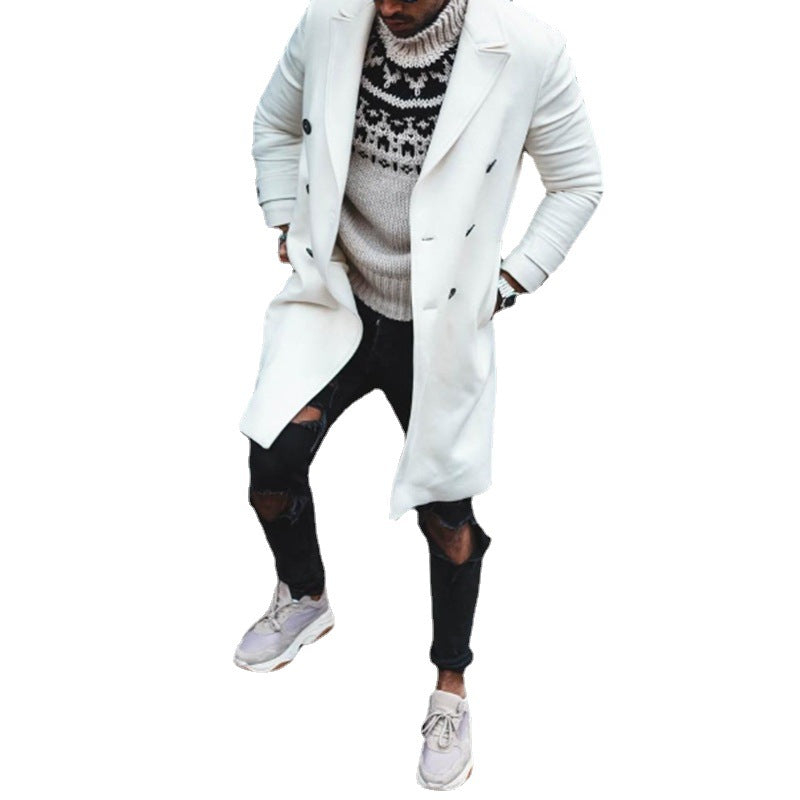 Elegant long coat for men Lune London