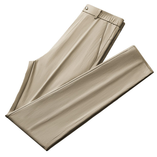 Trendy chino pants for men with elastic waistband and practical pockets Amarae