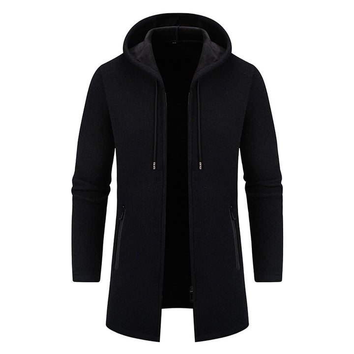 Trendy transitional jacket for men with high collar Lune London