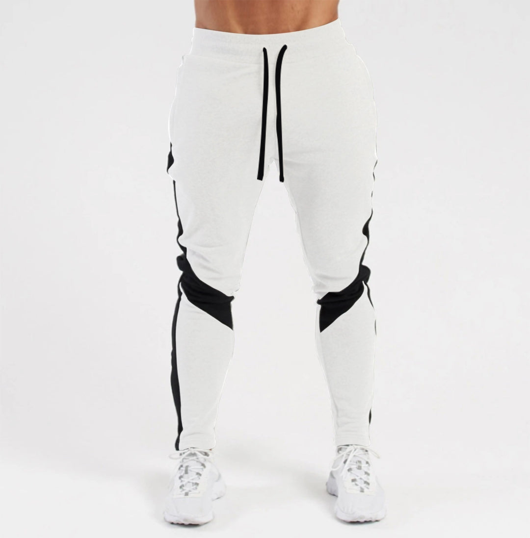 Men's athletic jogging pants with innovative cut and elastic waistband Lune London