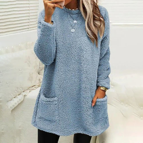 Ladies Oversized Shirt Soft Chic and Style